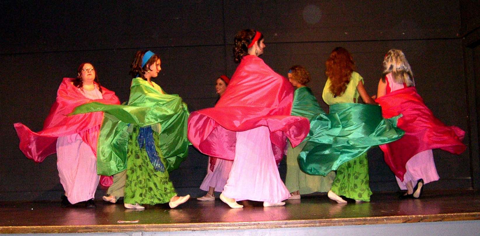 Group Veil dance