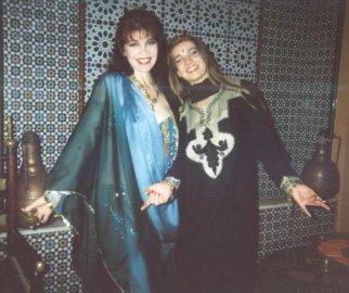 Anthea and Sera at Marrakesh