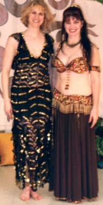 Kawakib with workshop sponsor Donna