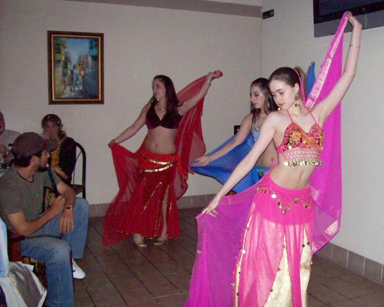 Prism Dancers in
                      Oriental Dance