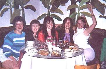 bellydancers partying